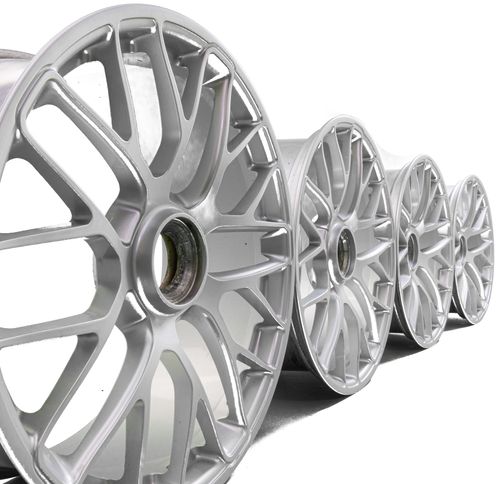 Silver Sale925 商品 REAR PORSCHE CARRERA OEM WHEEL RIM 20X11.5 20 SPOKE