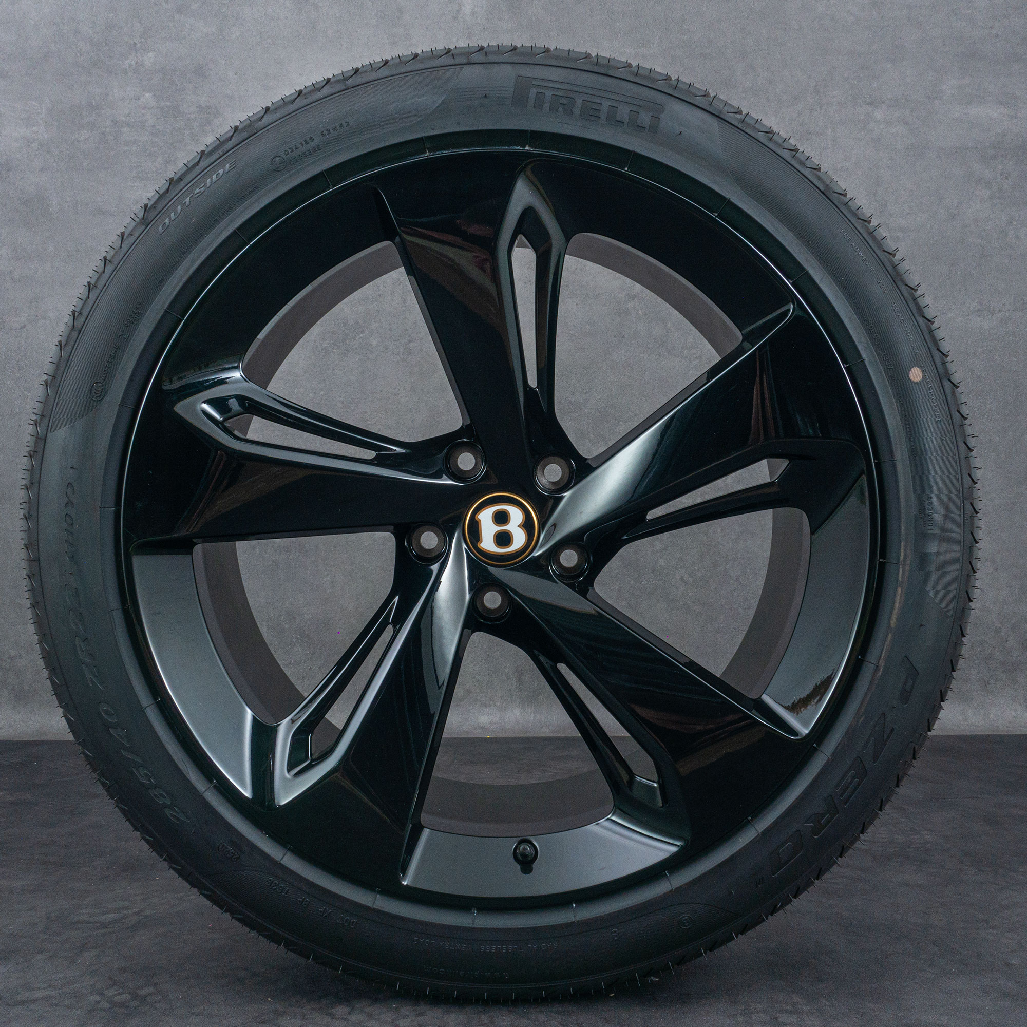 Original Bentley Bentayga rims 22 inch 36A601025D summer
