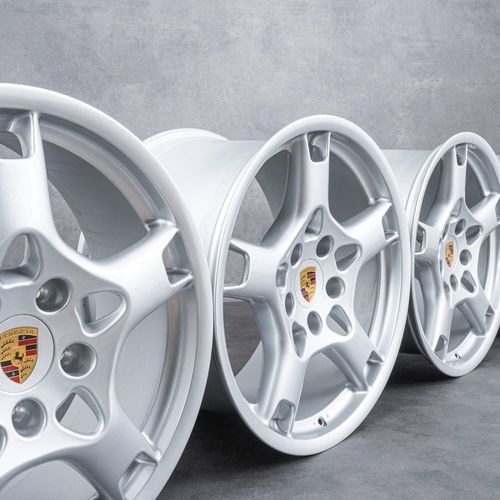 ルリ Original Porsche 997 rims 19 inch Carrera C4 4S 99736216200