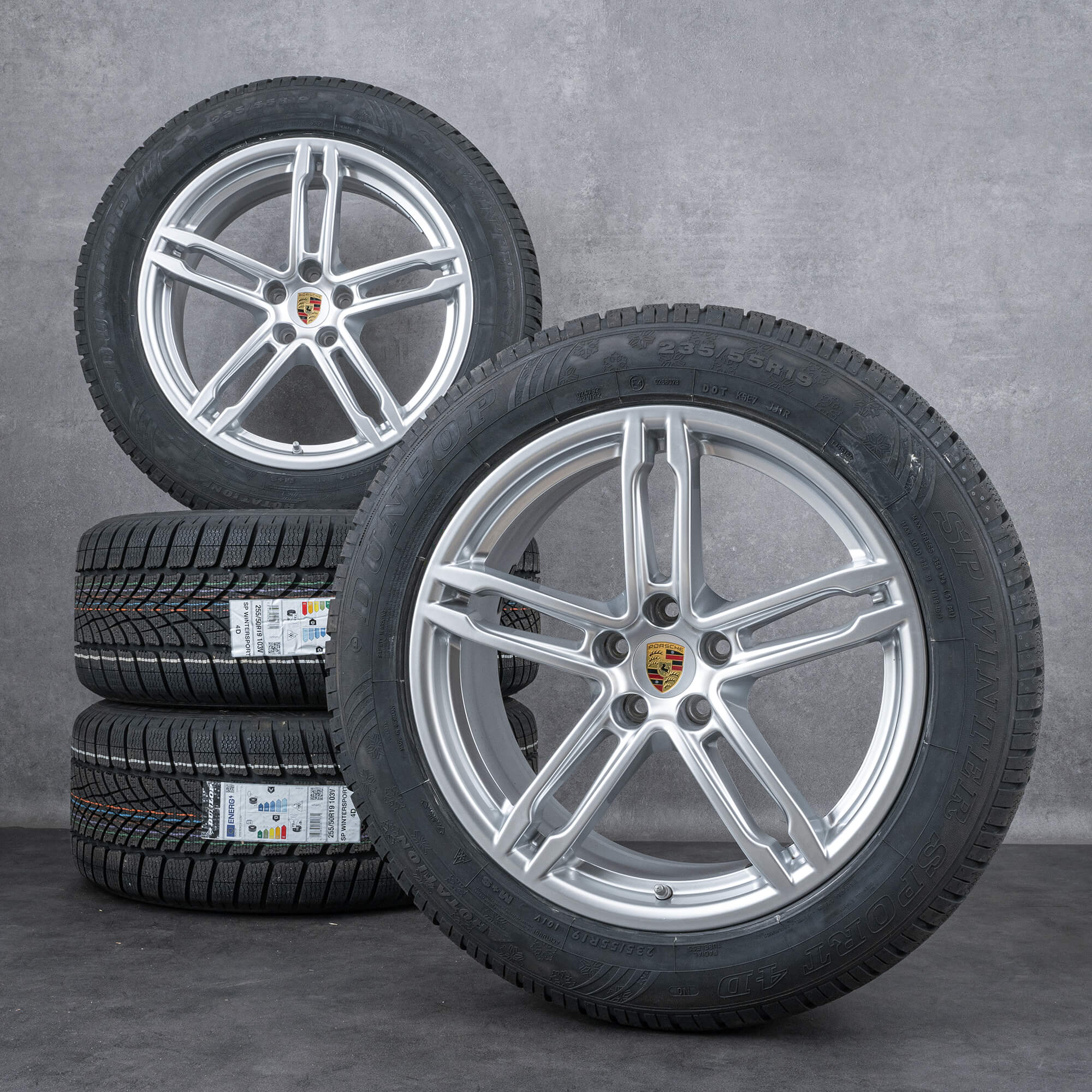 Original Porsche 19 inch rims Macan I 95B601025BB winter wheels winter  tires NEW