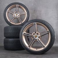 Original Porsche Taycan rims 21 inch Mission E Aurum winter wheels