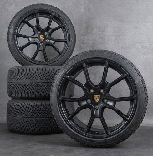 Original Porsche Taycan rims RS Spyder 21 inch JE1 summer