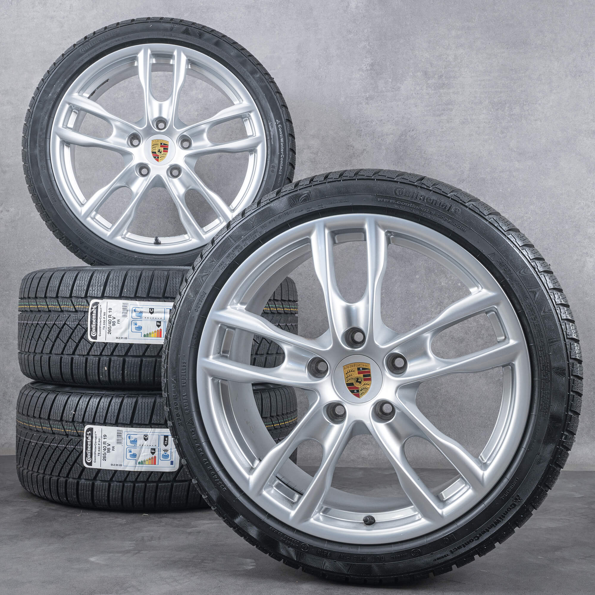 Original Porsche 19 inch 981 rims Boxster Cayman winter wheels winter tires NEW