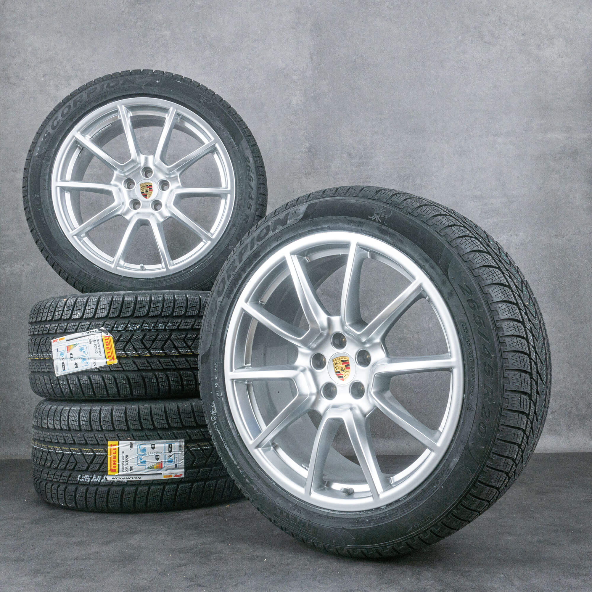 Original Porsche Macan I II rims 20 inch sports winter wheels winter