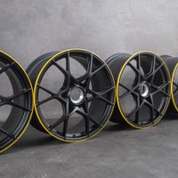 Original Porsche Cayman 20 inch GT4 RS 982 rims yellow 9GT601025E